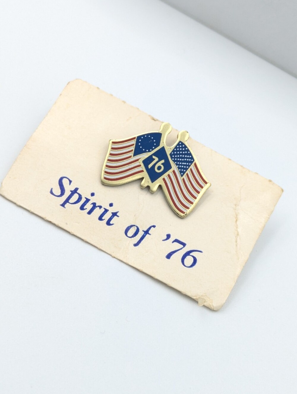 Vintage USA American Spirit of '76 lapel pin